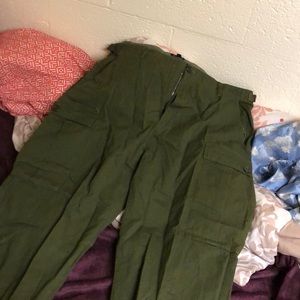 green cargo pants from fashion nova